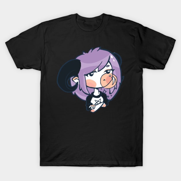 Inky Demon #3 T-Shirt by KaijuCupcakes